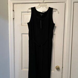 black evening dress